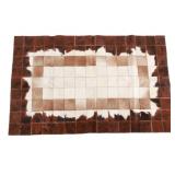 Premium Cowhide Professional Patchwork Rug Quilt