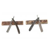 H. Boker & Co. & Rich Abr Solinger Straight Razors