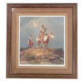 Original Olaf Wieghorst Signed Artist