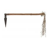 Northern Plains Spontoon Tomahawk - Bison Inlaid