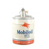 Mobiloil Arctic Five Gallon Oil Canister 1950s