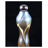 Art Deco Brian Maytum Blown Glass Perfume Bottle