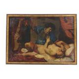 18th C. "Rape of Lucretia" after Felice Ficherelli