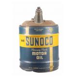 Sunoco Sun Oil Co. Five Gallon Motor Oil Canister