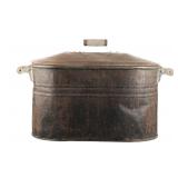 Rustic Montana Copper Boiler w/ Turned Handles