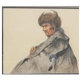 Charles Frizzell (b. 1944) Original Watercolor