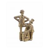 A.C. Williams "Mutt & Jeff" Cast Iron Coin Bank
