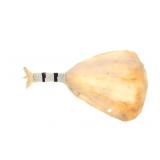 20th C. Crow Bison Scapula Beaded Bone