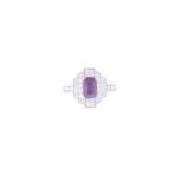 GIA Kashmir Sapphire VS1 Diamond Platinum Ring