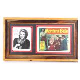 C. 1952 Montana Belle Movie Poster & Signed Photo