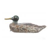 Antique Carved Mallard Drake Duck Wood Decoy