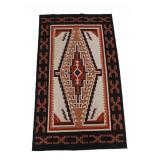 Navajo Style Two Grey Hills Custom Woven Large Rug