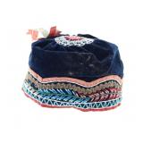 19th-century Haudenosaunee (Iroquois) Beaded Cap