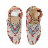 19th C. Northern Cheyenne Beaded Men