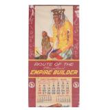 Winold Reiss Great Northern Railway Calendar 1947