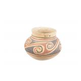 Casas Grande Ramos Polychrome Pottery Olla c1940
