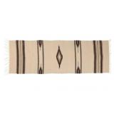 Zapotec Saltillo Banded Wool Runner Rug