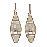Ca. 1910 Ojibwa Rawhide Snowshoes