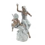 Orpheus & Eurydice Bronze Water Fountain Life Size