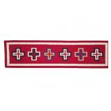 Navajo Style Ganado Hubbell Crosses Custom Runner