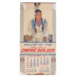 Great Northern Railway Calendar Winold Reiss 1946