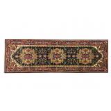 Heriz Serapi Persian Hand Knotted Wool Runner