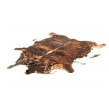 Dark Brindle Tri Color Brown Premium Cowhide