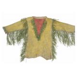 19th C. Southern Plains Painted Hide Men