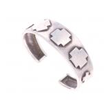 Navajo Gilson Smith Sterling Cuff Bracelet