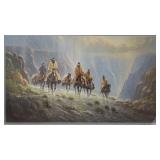 G. Harvey, "Men of the American West" Lithograph