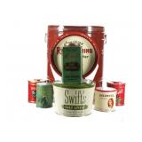 Vintage Advertising Tins Collection, ca 1920-1960