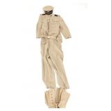 WW II U.S. Regulation Navy Service Khaki Uniform