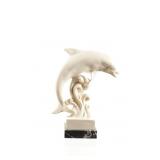 Amilcare Santini Resin Dolphin Sculpture 1950-60s