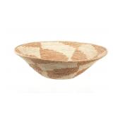 African Ivory Coast Hand Woven Papyrus Bowl