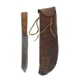 19th-century Comanche Sheath & Knife