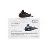 Pre-Historic Chumash Steatite Killer Whale Pipe