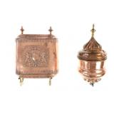 Ca 18th C Louis XV French Provincial Copper Lavabo