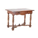 18th Century French Louis XV Hand-Carved Wood Desk