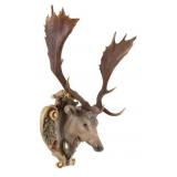 19th C. Habsburg Fallow Deer Eckartsau Castle