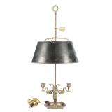 Early Bronze French Empire Bouillotte Lamp