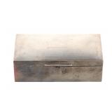 Antique Sterling Silver Cigarette Box, John Rose