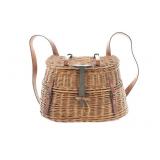 C. 1883 Hardy Bros LTD "Carry All" Fishing Creel
