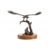 "Freedom Bird" Bronze Sculpture by Holleco c. 1987