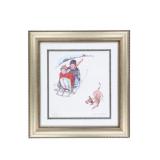 Norman Rockwell Estate "Young Love: Sleeding"