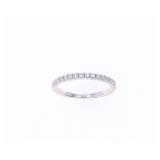 14K White Gold & 0.30 CTW Round Diamond Ring