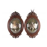 19th C. Black Forest La Maison Ledot Hanging Birds