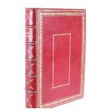 Ca. 1884 American Frontier Leather Bound Book