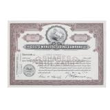 Colt Manufacturing Company Issued Stock Cert. 1953