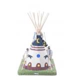 Blackfoot Peter Weasel Moccasin Miniature Tipi