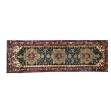Heriz Serapi Persian Hand Knotted Wool Runner
